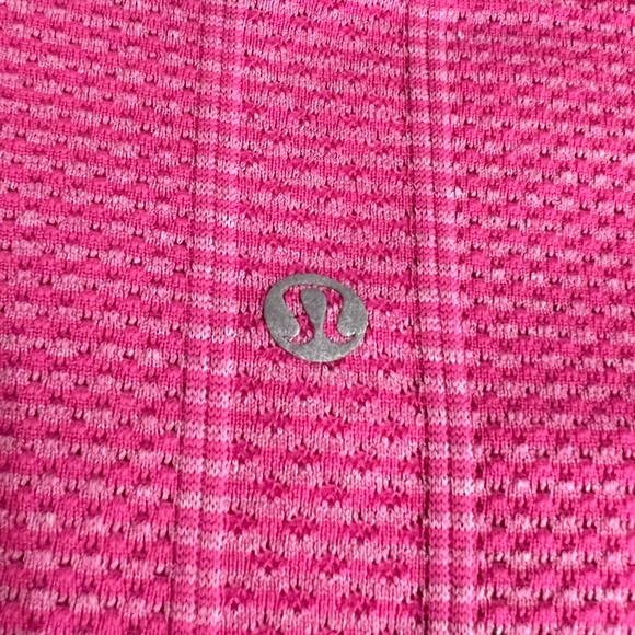 Lululemon Swiftly Tech Short Sleeve Excellent Condition Bright Pink Sz 4 - Picture 5 of 7